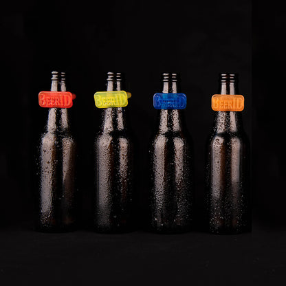BeerID Classic Set -  8 uniek gekleurde ringen voor om je biertje